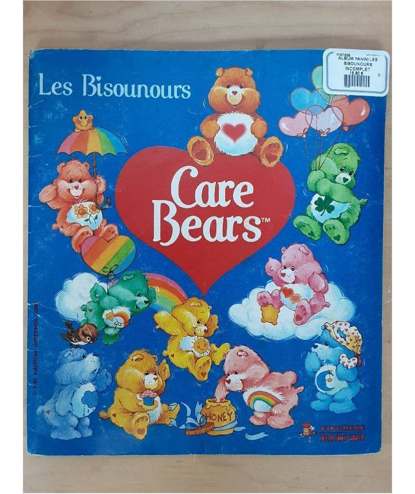 ALBUM PANINI LES BISOUNOURS INCOMPLET ALBUM PANINI LES BISOUNOURS INCOMPLET