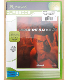 JEU XBOX DEAD OR ALIVE 3 COMPLET