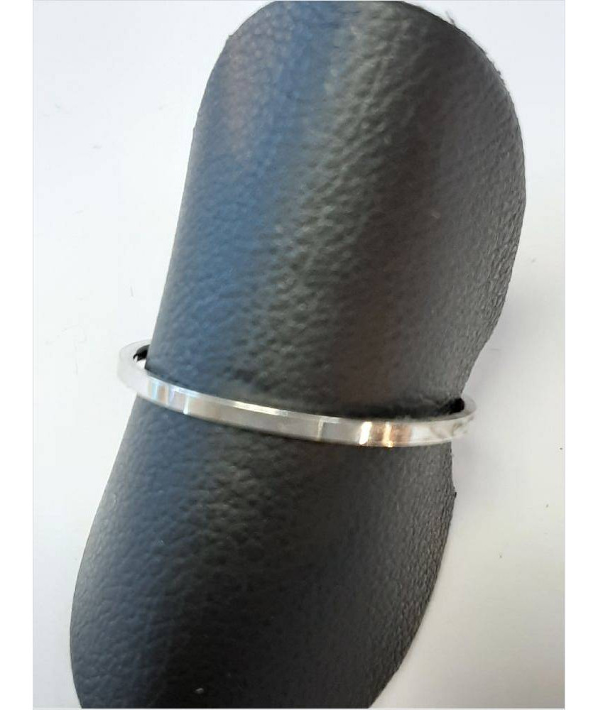 BAGUE OR BLANC 18K 0.63GR T53 BAGUE OR BLANC 18K 0.63GR T53