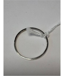 BAGUE OR BLANC 18K 0.67GR T55