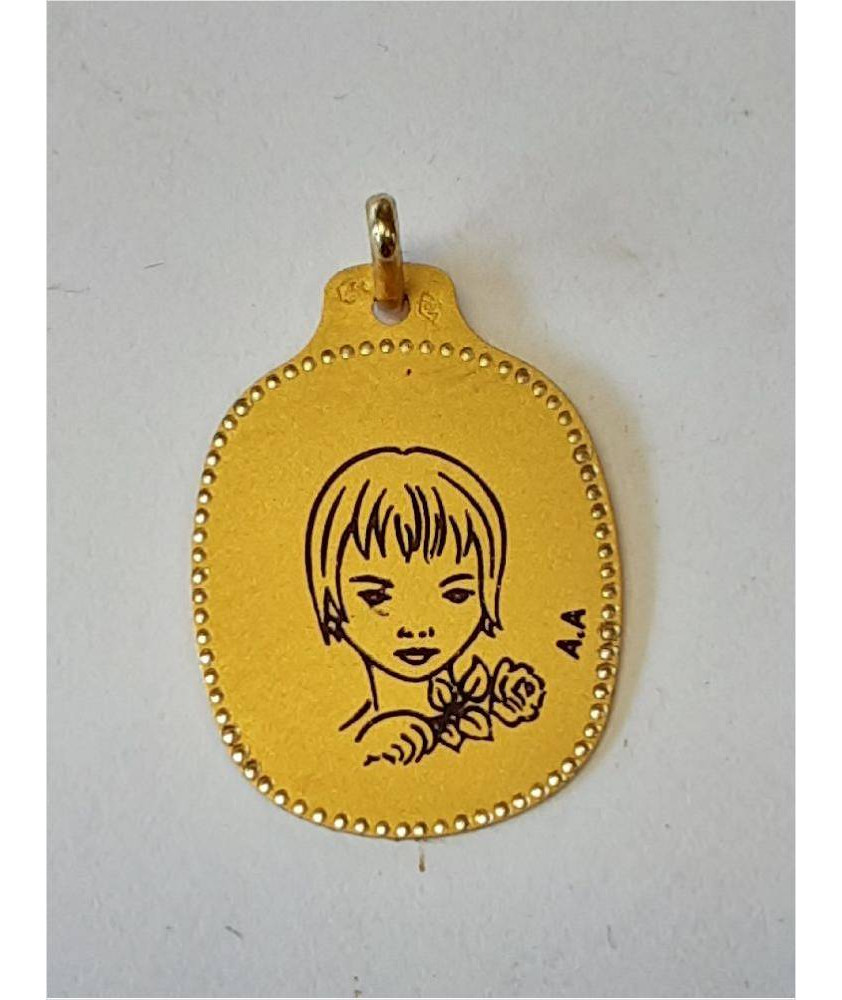 MEDAILLE OR 18K AUGIS ENFANT 1.15GR