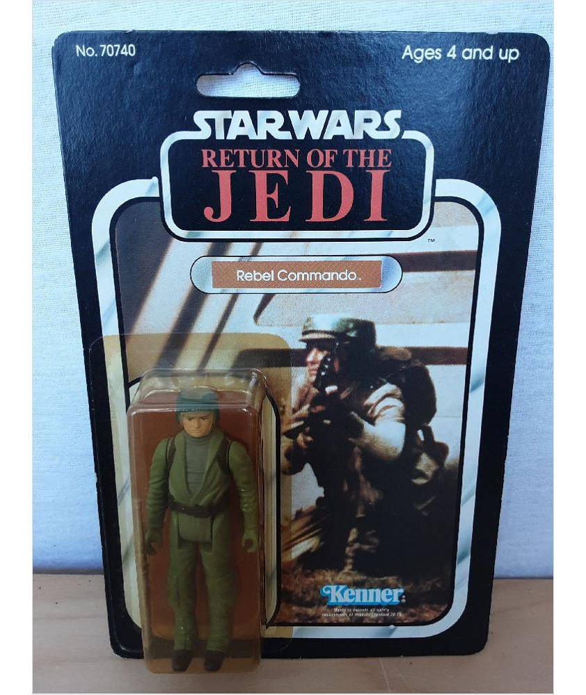 FIGURINE STAR WARS REBEL COMMANDER KENNER 1983