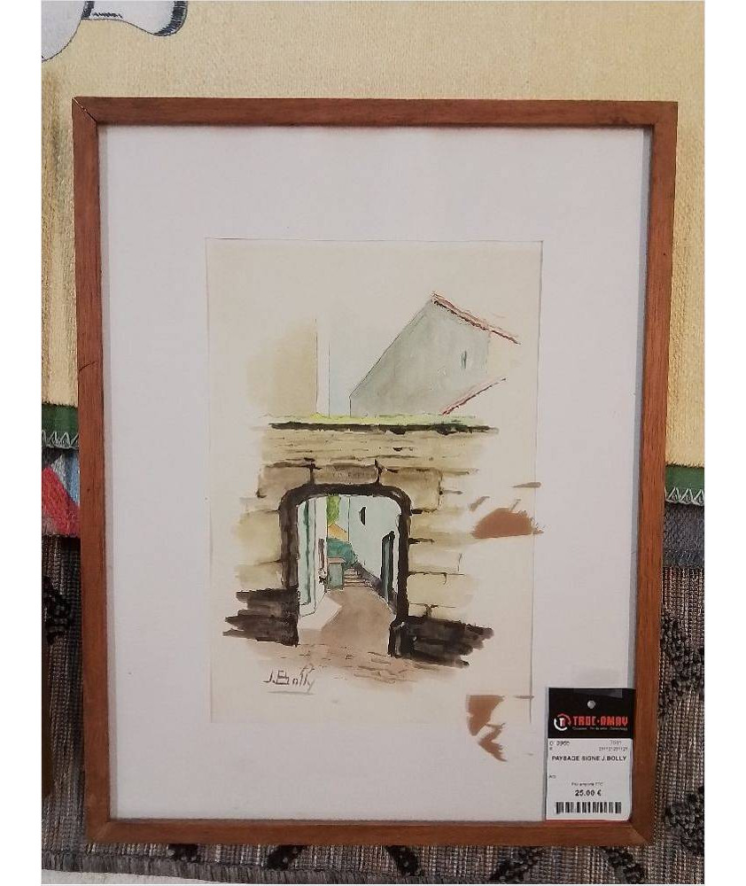 PAYSAGE SIGNE J.BOLLY