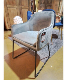 CHAISE FAUTEUIL TISSU NEUF 