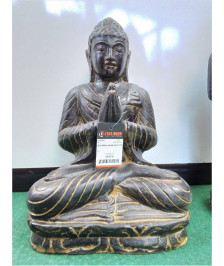 BOUDDHA ASSIS 55 CM PR