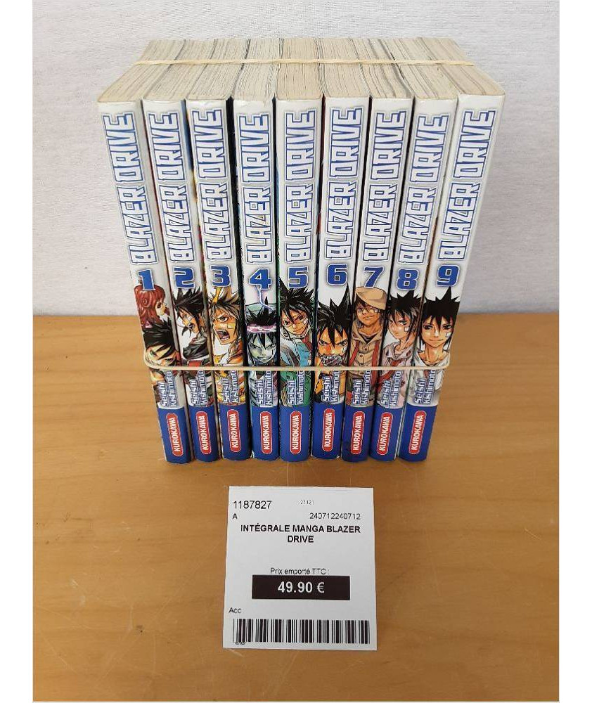 INTÉGRALE MANGA BLAZER DRIVE INTÉGRALE MANGA BLAZER DRIVE
