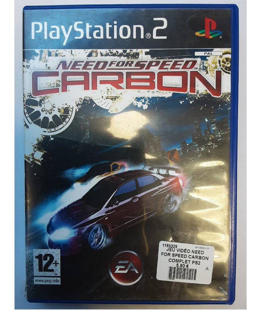 JEU VIDÉO NEED FOR SPEED CARBON COMPLET PS2 JEU VIDÉO NEED FOR SPEED CARBON COMPLET PS2