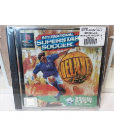 JEU PLAYSTATION 1 ISS DELUXE ( MANQUE JAQUETTE )