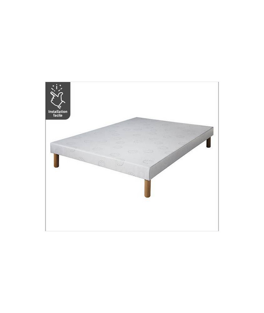 SOMMIER TAPISSIER BLANC 90X190 SOMMIER TAPISSIER BLANC 90X190
