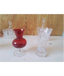 PETIT VASE EN VERRE 