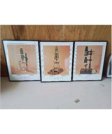 CARDRE DECO MICROSCOPE