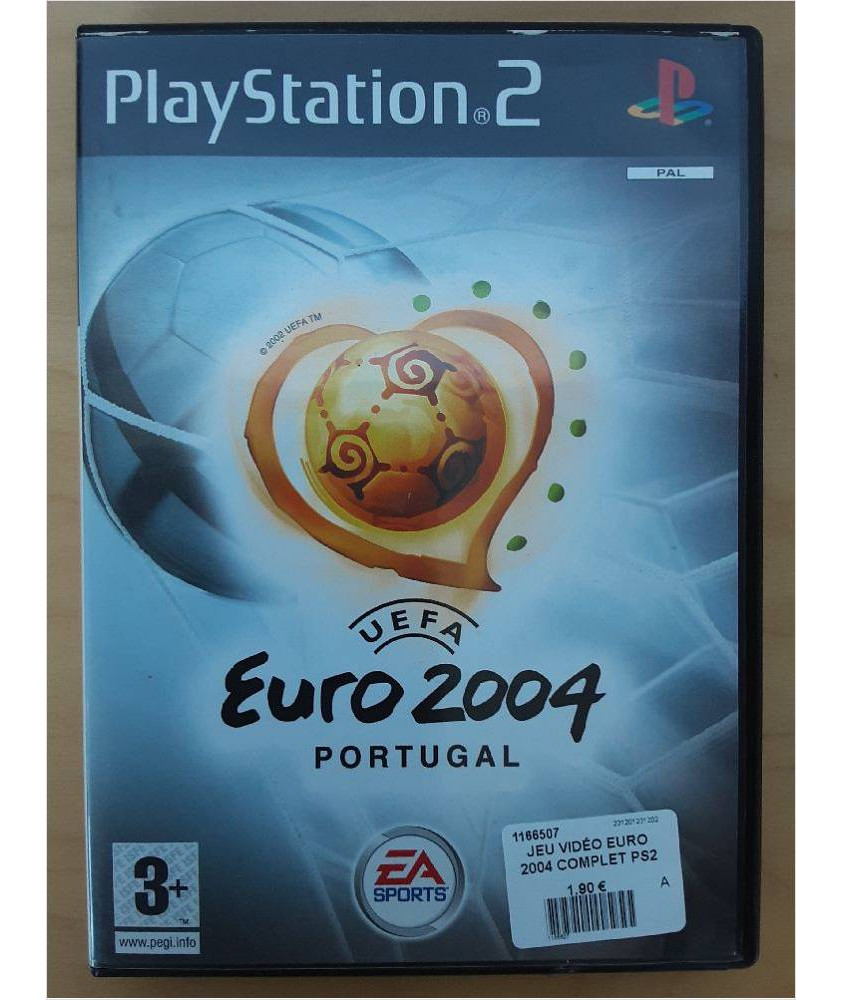 JEU VIDÉO EURO 2004 COMPLET PS2 JEU VIDÉO EURO 2004 COMPLET PS2
