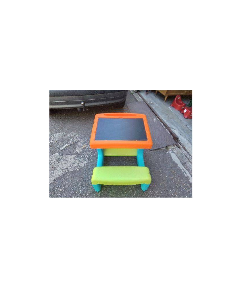 BUREAU DE DESSIN  COLORÉ 