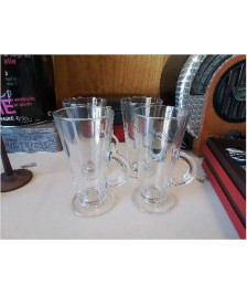 MUG EN VERRE LOT DE 4