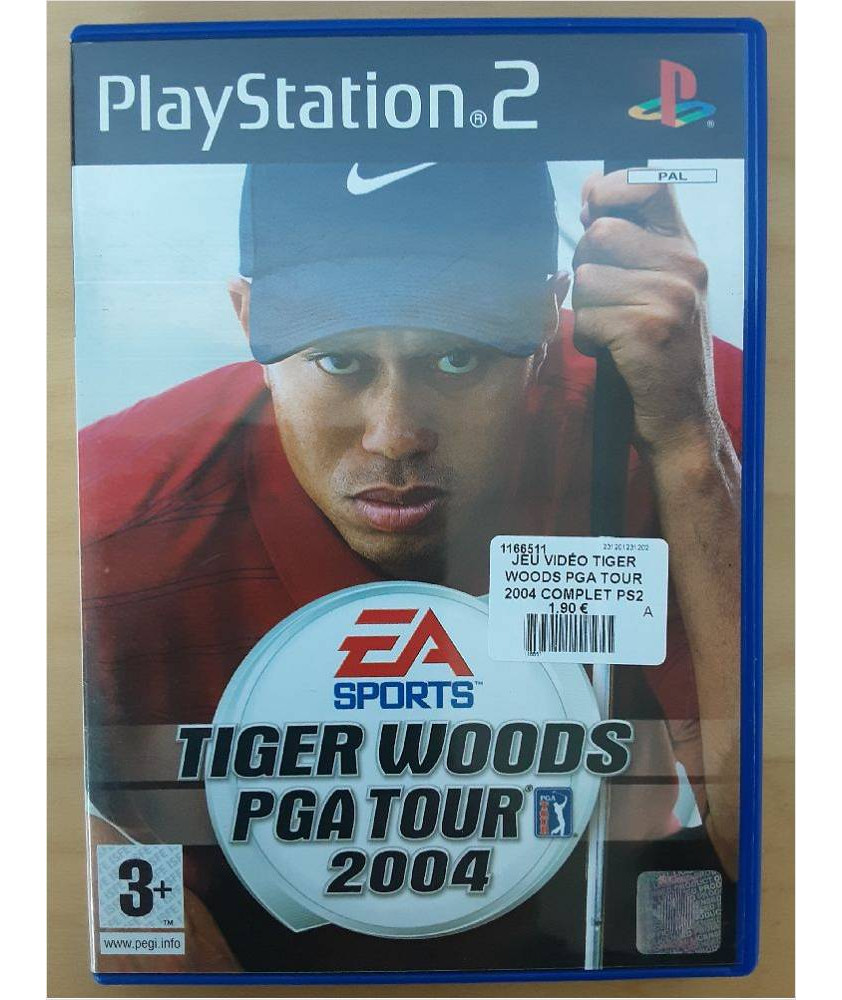 JEU VIDÉO TIGER WOODS PGA TOUR 2004 COMPLET PS2 JEU VIDÉO TIGER WOODS PGA TOUR 2004 COMPLET PS2
