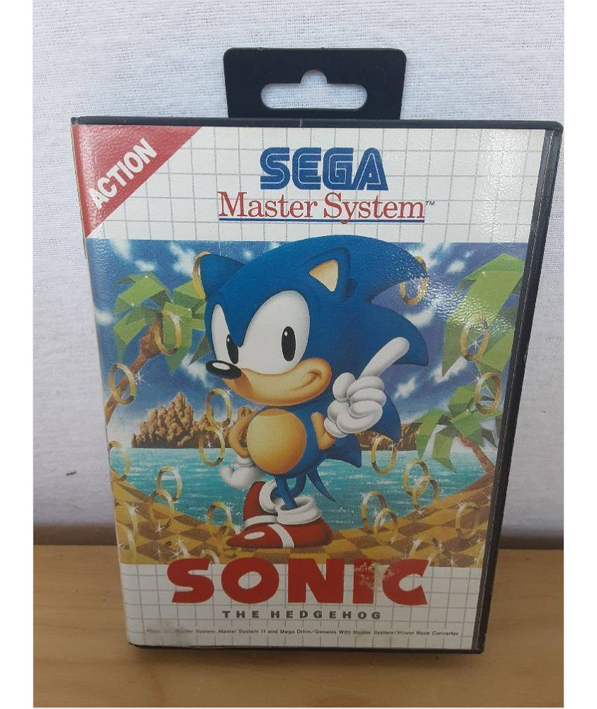 JEU MASTER SYSTEM SONIC ( SANS NOTICE )