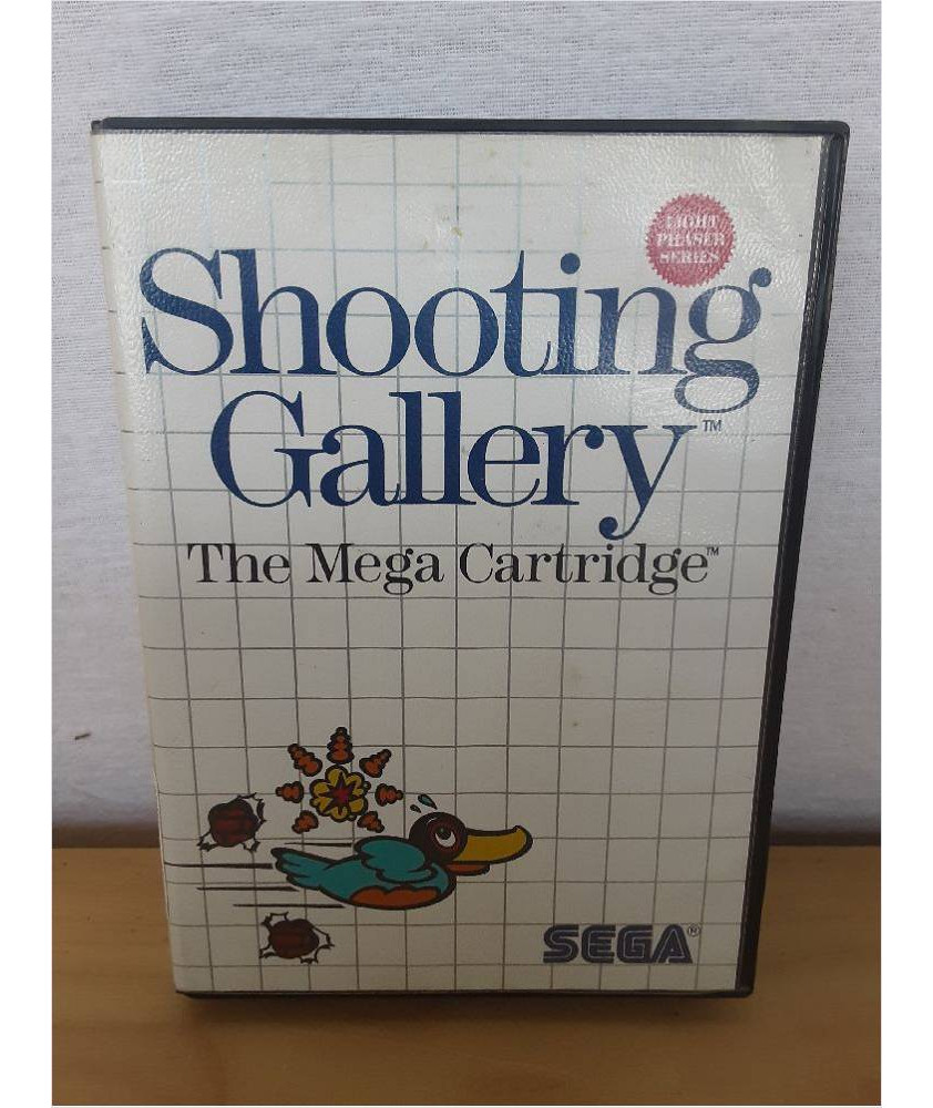 JEU MASTER SYSTEM SHOOTING GALLERY COMPLET JEU MASTER SYSTEM SHOOTING GALLERY COMPLET