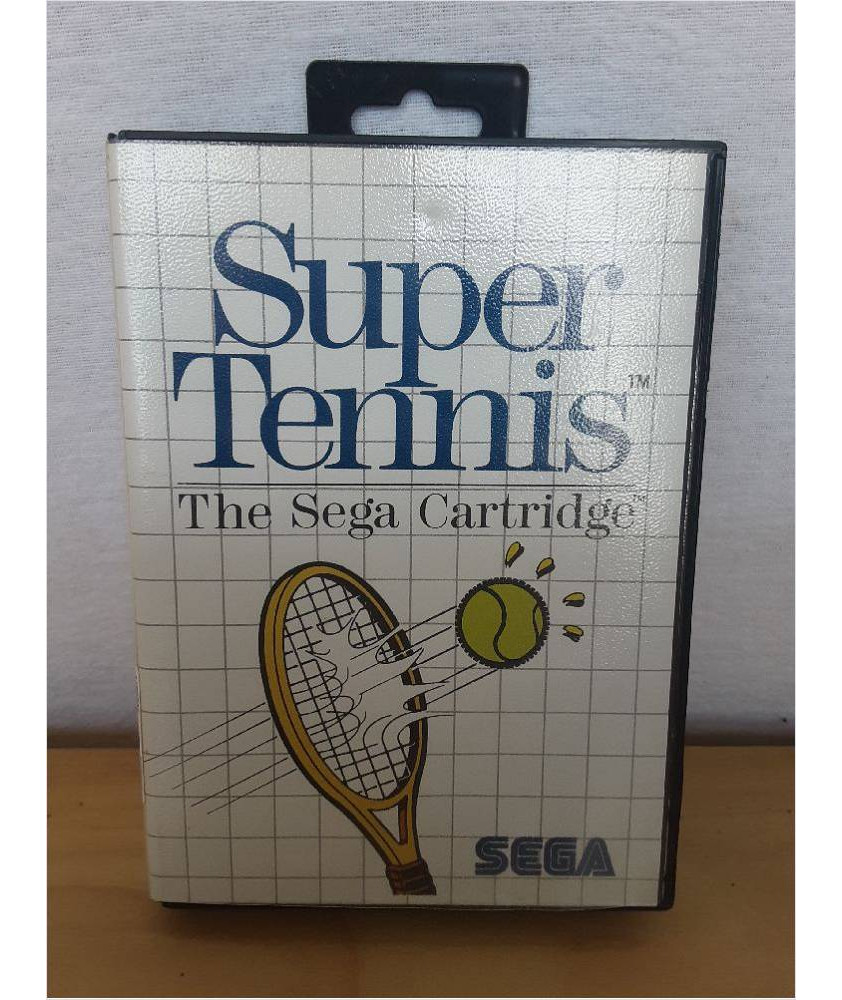 JEU MASTER SYSTEM SUPER TENNIS COMPLET JEU MASTER SYSTEM SUPER TENNIS COMPLET