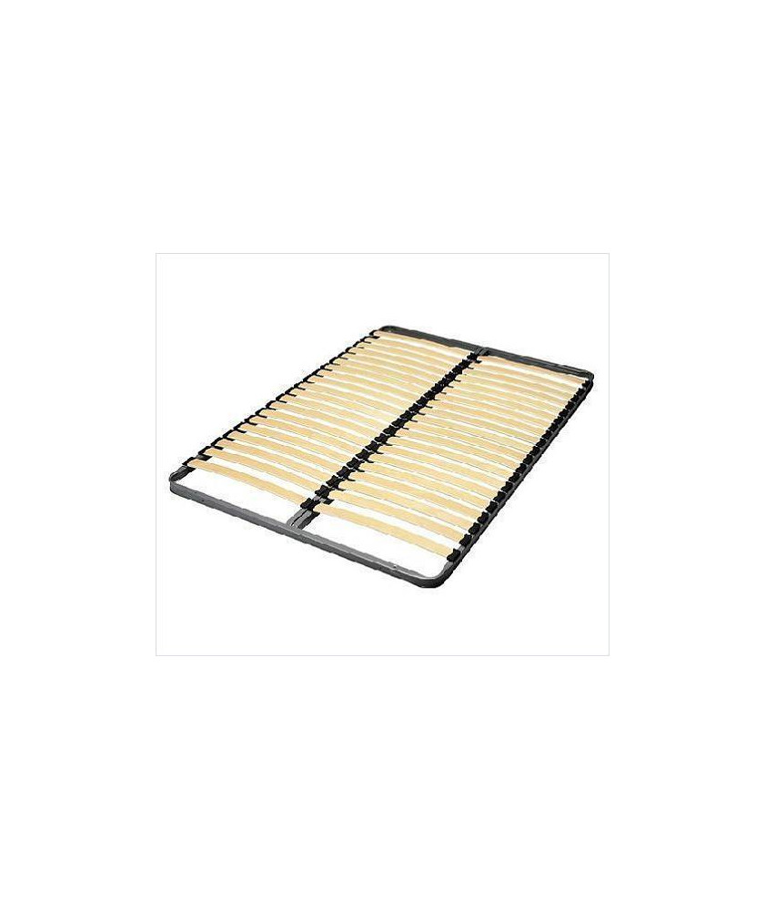 SOMMIER CADRE 20 LATTES 140X190 AVEC RENFORT CENTRAL SOMMIER CADRE 20 LATTES 140X190 AVEC RENFORT CENTRAL
