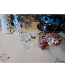 FIGURINE ÉLÉPHANT EN VERRE