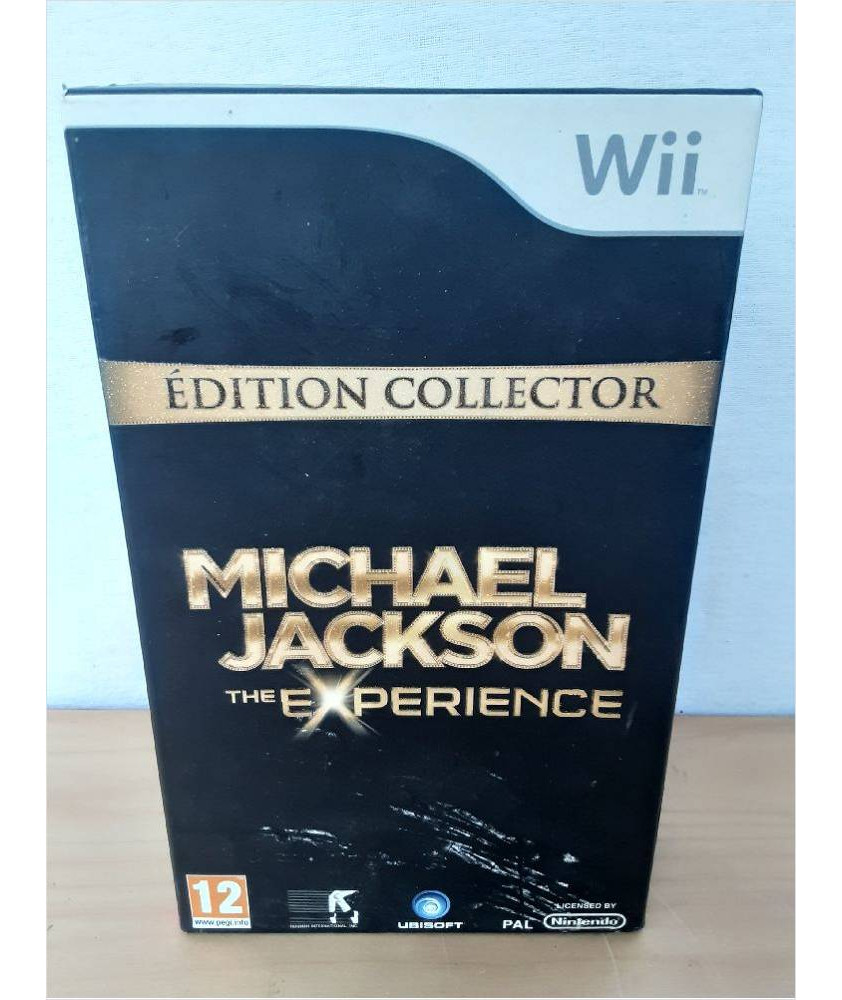 JEU WII MICHAEL JACKSON THE EXPERIENCE EDITION COLLECTOR SANS T-SHIRT JEU WII MICHAEL JACKSON THE EXPERIENCE EDITION COLLECTOR SANS T-SHIRT