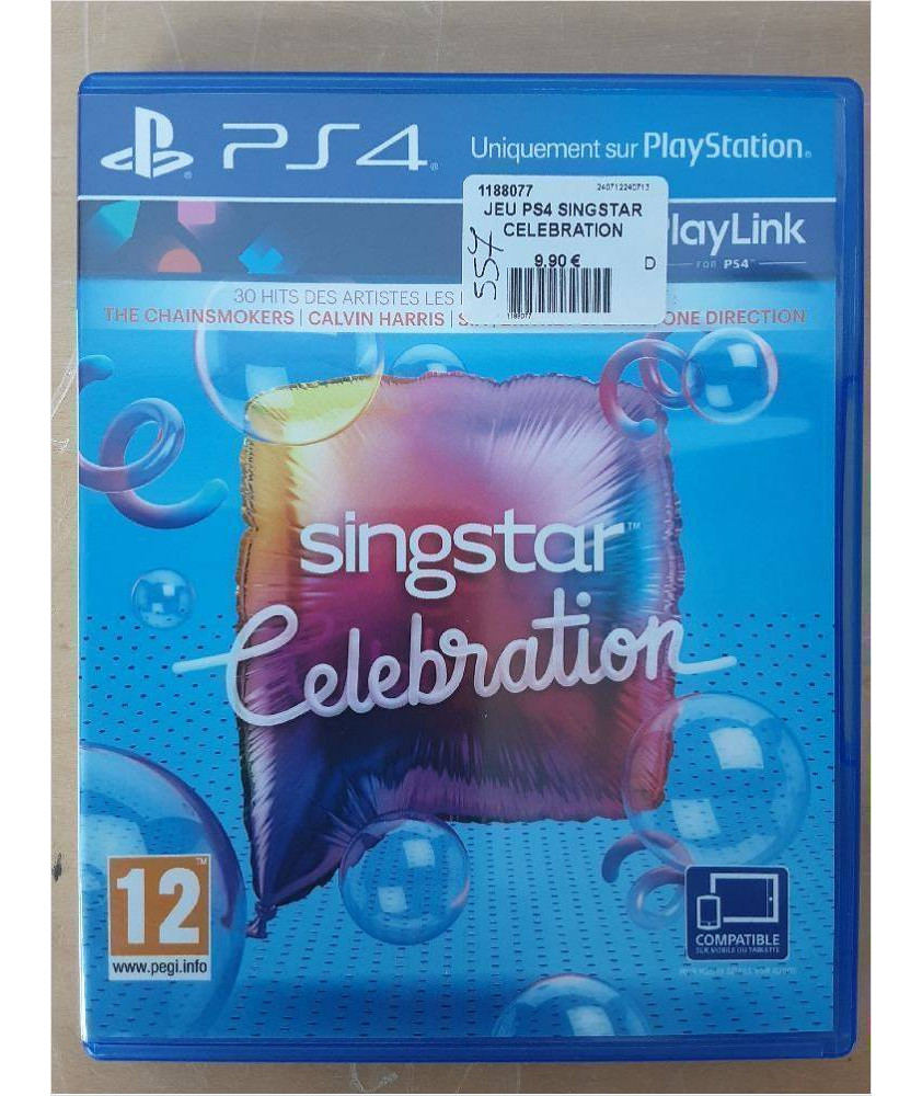 JEU PS4 SINGSTAR CELEBRATION JEU PS4 SINGSTAR CELEBRATION