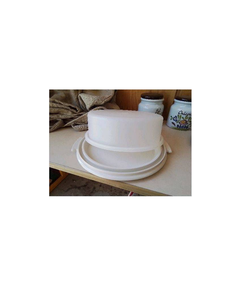 PLAT A GÂTEAU TUPPERWARE