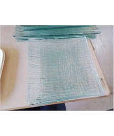 LOT DE 6 PETITE ASSIETTES EN VERRE