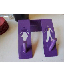 PORTE SERVIETTE HOMME FEMME
