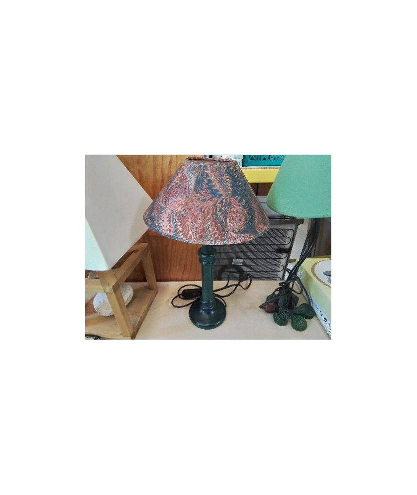 LAMPE PIED EN BOIS 
