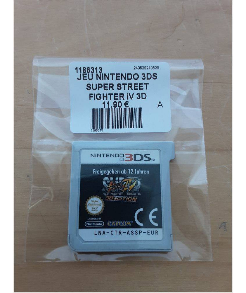 JEU NINTENDO 3DS SUPER STREET FIGHTER IV 3D EDITION JEU NINTENDO 3DS SUPER STREET FIGHTER IV 3D EDITION