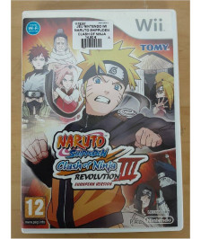 JEU NINTENDO WII NARUTO SHIPPUDEN CLASH OF NINJA REVOLUTION III SANS NOTICE