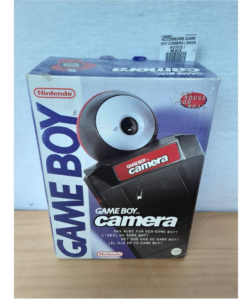 ACCESSOIRE GAME BOY CAMERA ( SANS NOTICE )