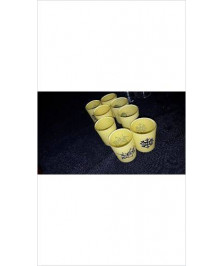 VERRE LIQUEUR JAUNE LE LOT