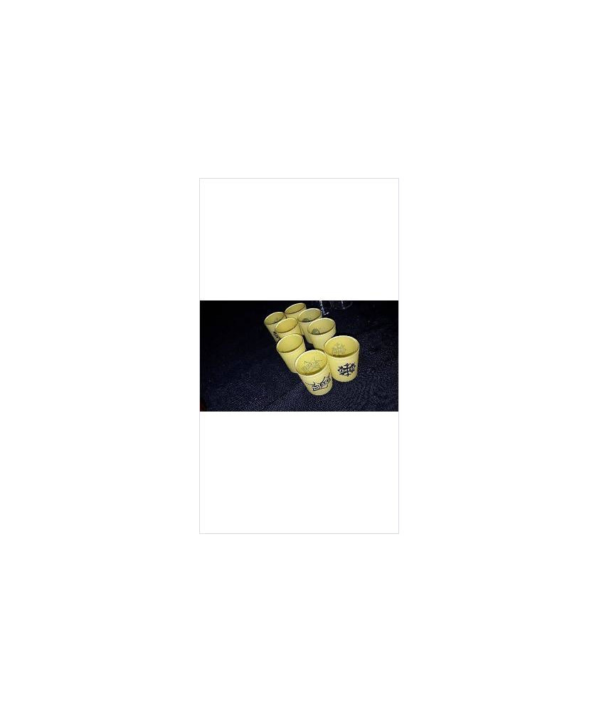 VERRE LIQUEUR JAUNE LE LOT