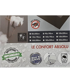PROTEGE MATELAS ALESE PVC 90X190CM