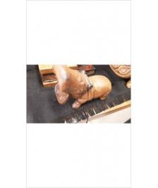 HIPPOPOTAME BOIS PM