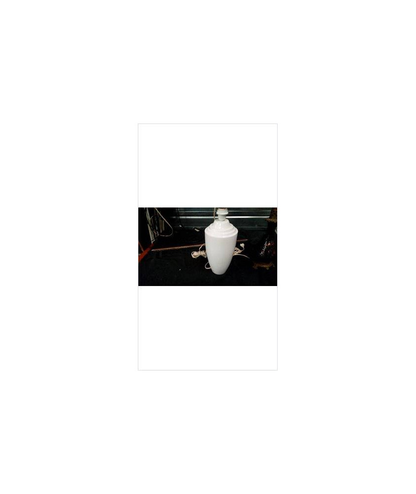 PIED DE LAMPE BLANC