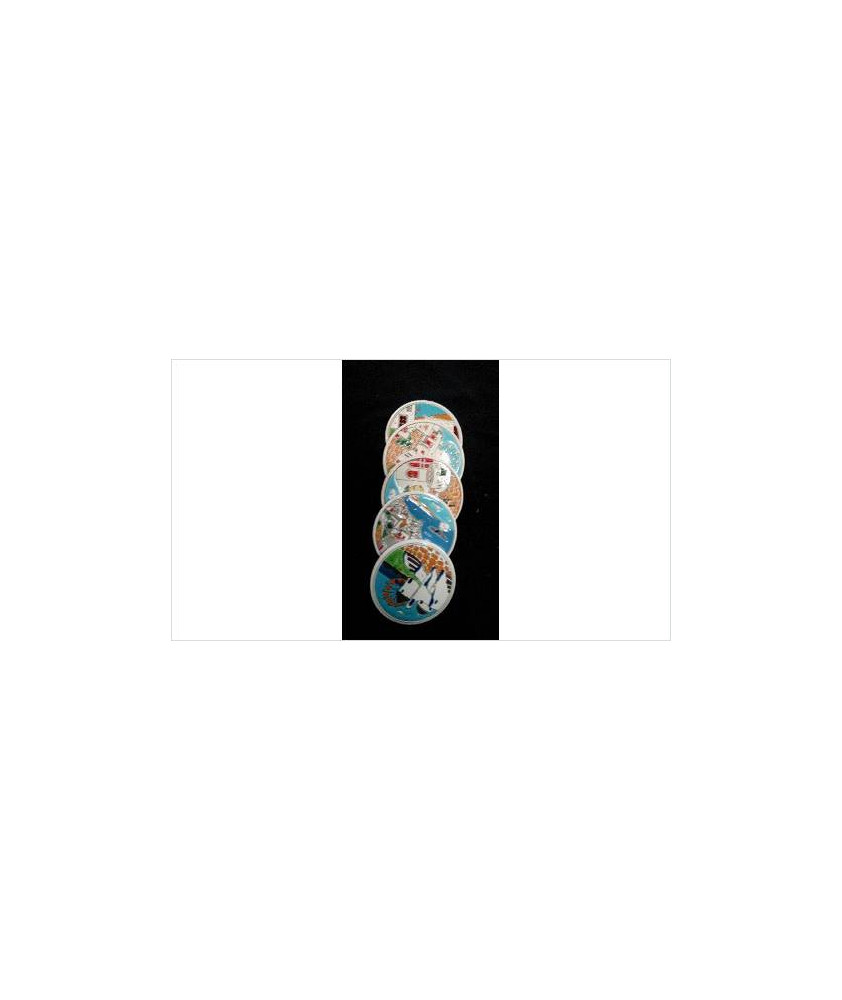 DESSOUS DE VERRES GRECE X5