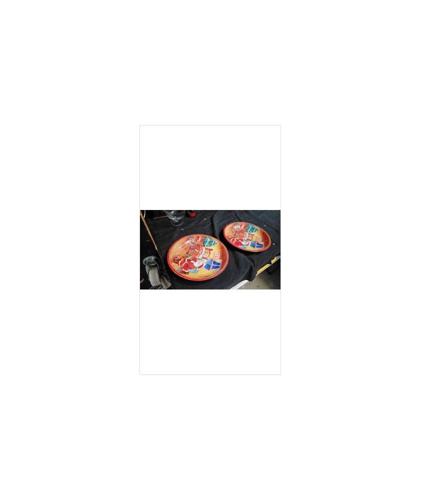ASSIETTE ALU NOEL