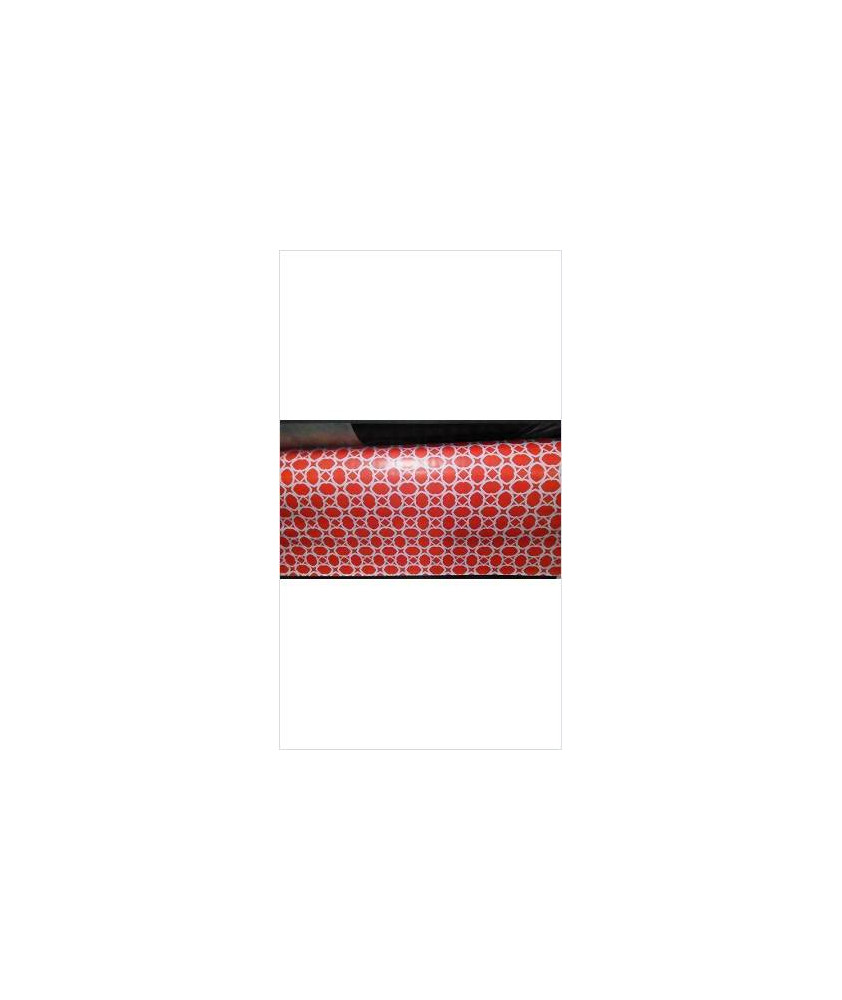 TOILE CIREE FIRST ISTRES ROUGE 1M40