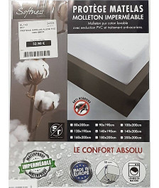 PROTEGE MATELAS ALESE PVC 140X190CM