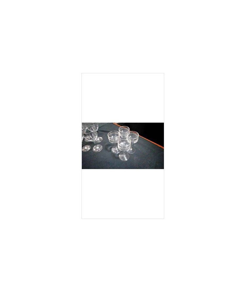 VERRES À LIQUEUR X4
