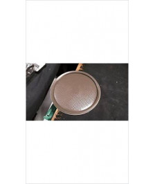 PLATEAU ROND FER MARRON