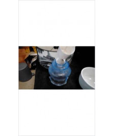 SUSPENSION VERRE BLEUE