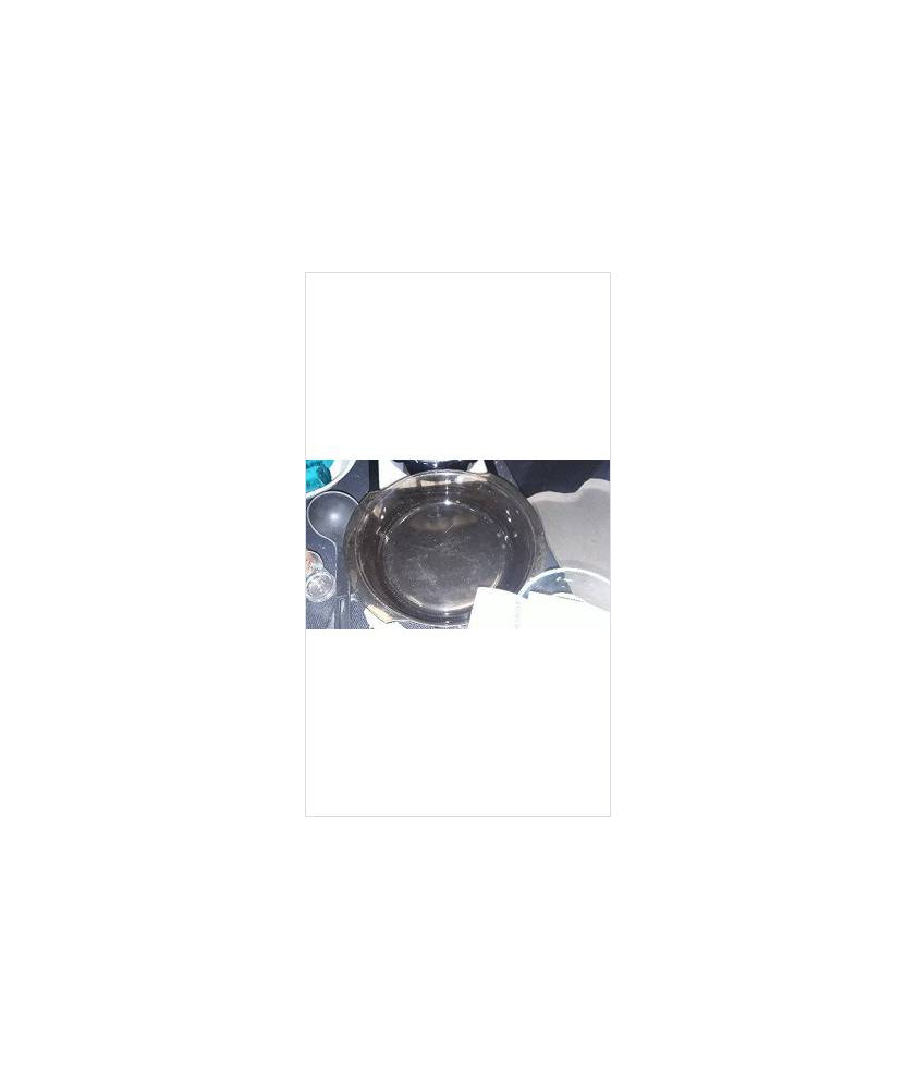 PLAT CREUX VERRE MARRON