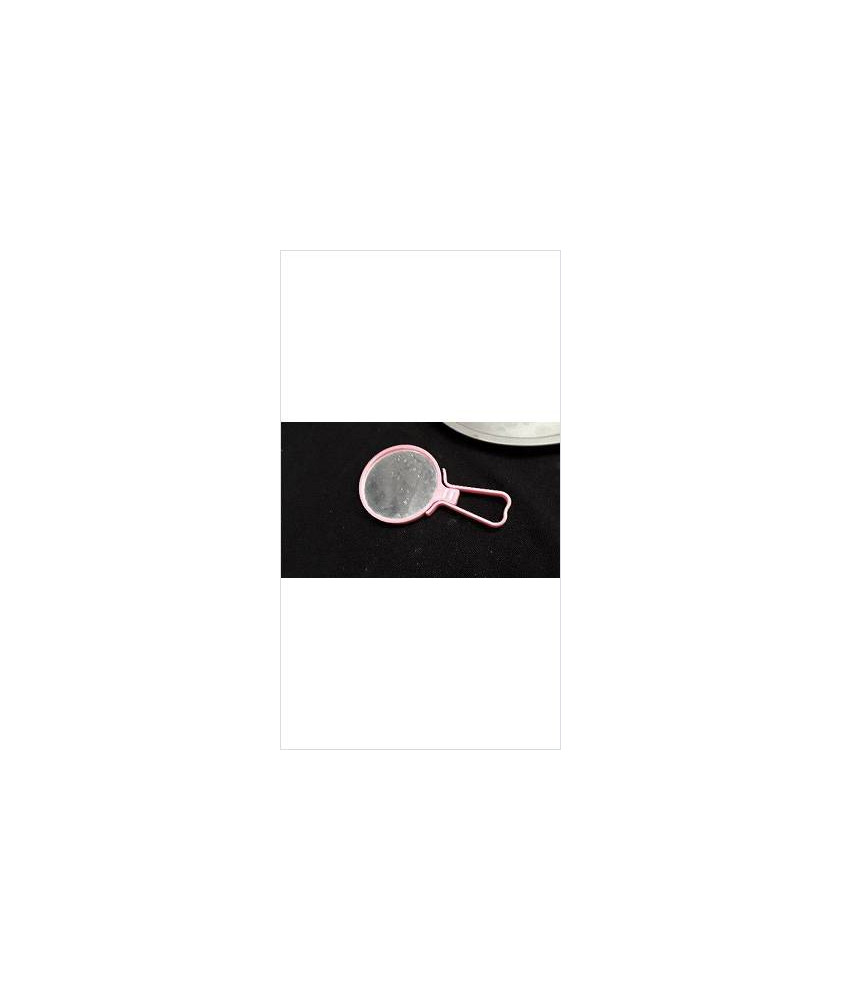 MIROIR À MAIN ROSE