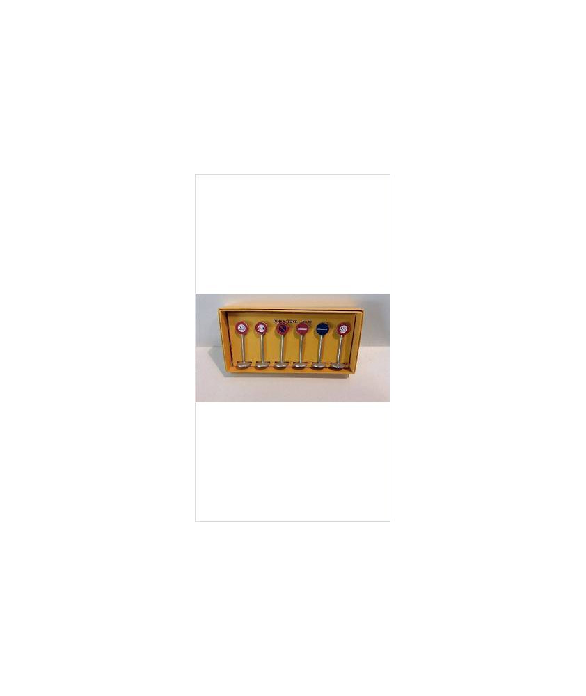 DINKY TOYS ATLAS PANNEAUX SIGNALISATION VILLE