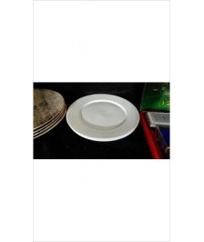ASSIETTES BLANCHES X2