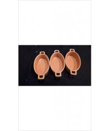 COCOTTES ORANGE X3
